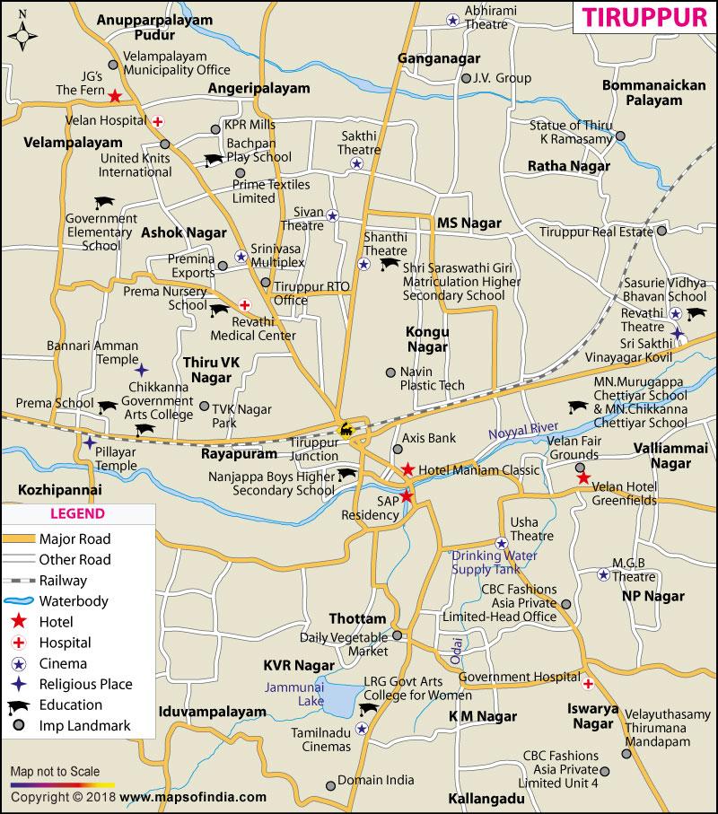Tirupur India Tirupur City Earth Tirupp r India Longitude PR 