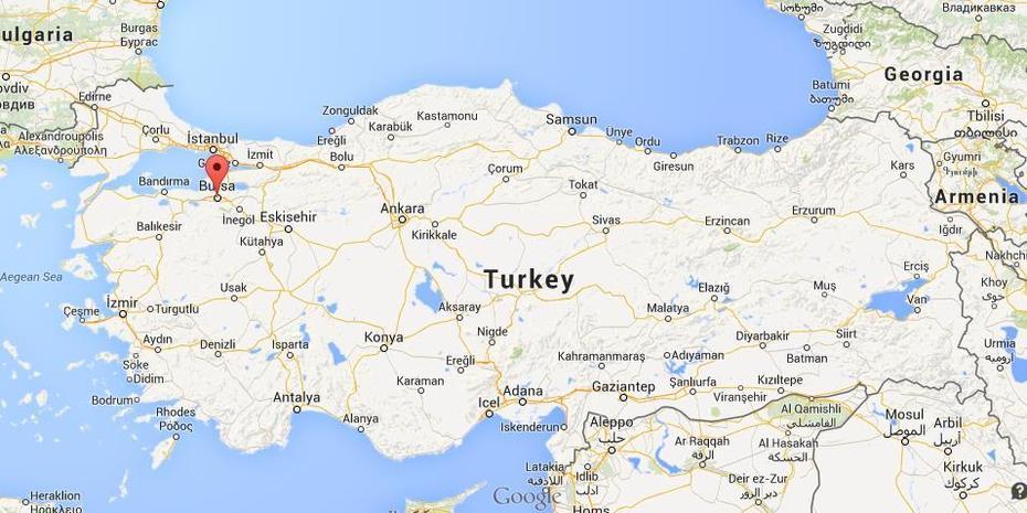 Where Is Bursa Map Turkey, Bursa, Turkey, Kayseri Turkey, Gaziantep