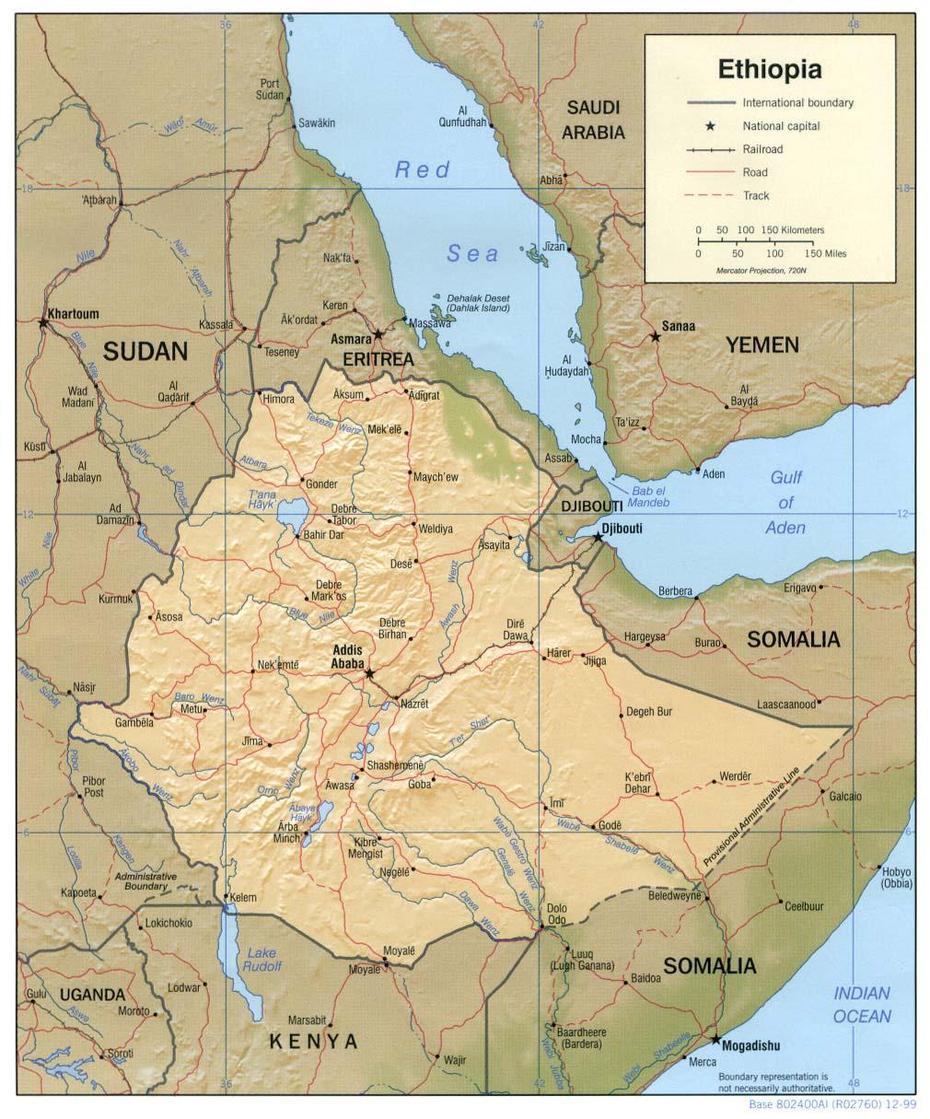 Ethiopia In Africa, Physical  Of Ethiopia, Ethiopia, Degeh Bur, Ethiopia