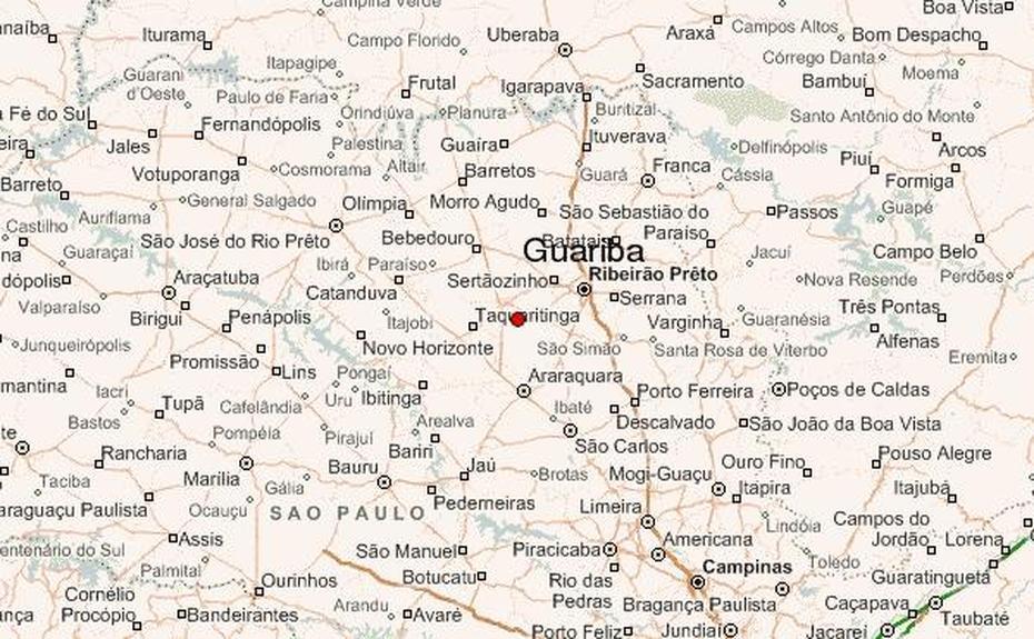 Guariba Location Guide, Guariba, Brazil, Brazil  Printable, Simple Brazil