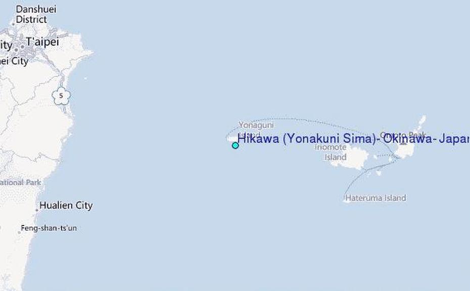 Hikawa (Yonakuni Sima), Okinawa, Japan Tide Station Location Guide, Hikawa, Japan, Gleipnir Hikawa, Hikawa Smt