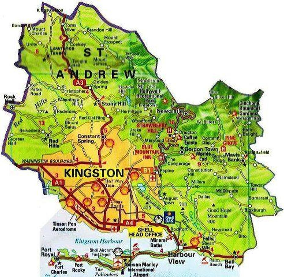 Kingston Town Jamaica, Jamaica Satellite, Kingston Jamaica, Kingston, Jamaica