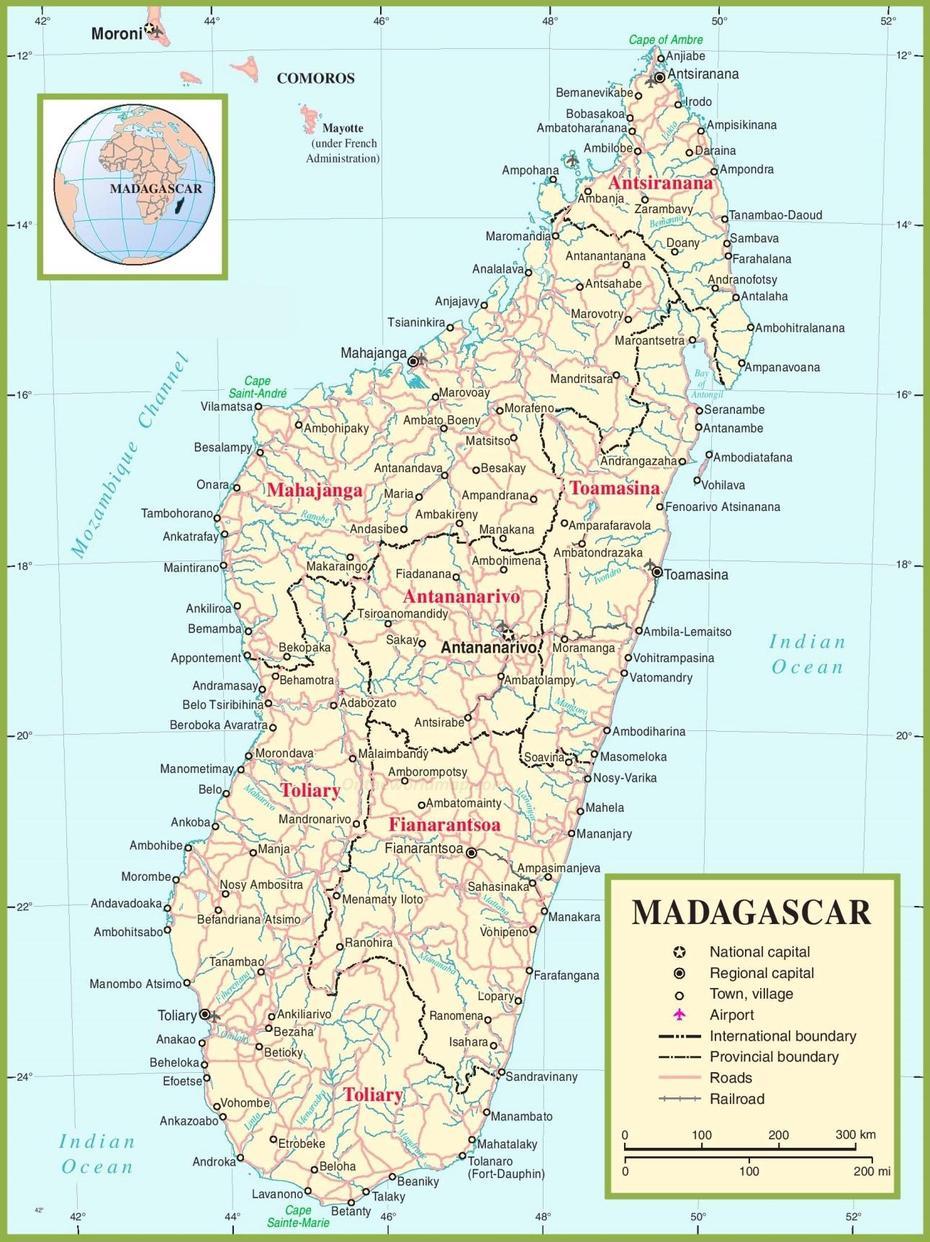 Madagascar Political Map, Manazary, Madagascar, Madagascar Travel, Madagascar Country