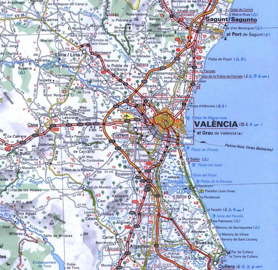 Mapa Valencia | Mapa, Valencia, Spain, Valencia Italy, Where Is Valencia Spain