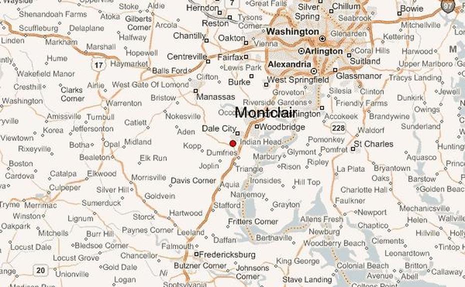 Montclair, Virginia Location Guide, Montclair, United States, Printable  Of Montclair Nj, Westfield State University Campus