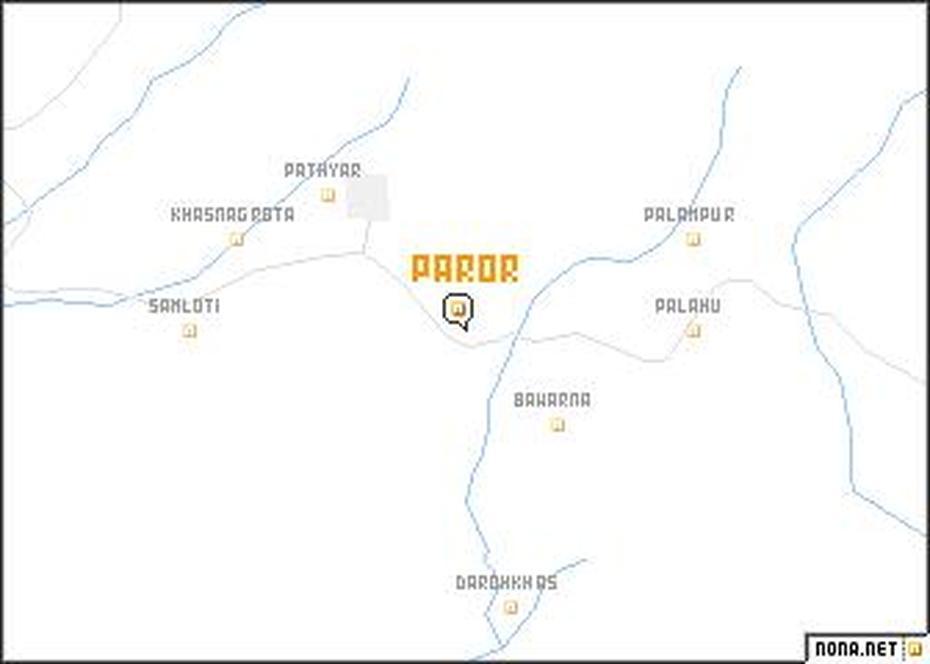 Paror (India) Map – Nona, Porur, India, Porur, India
