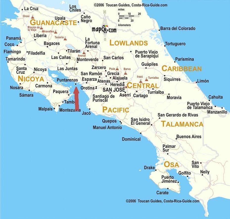 Puntarenas Maps, Puntarenas, Costa Rica, Costa Rica City, Montezuma Puntarenas Costa Rica