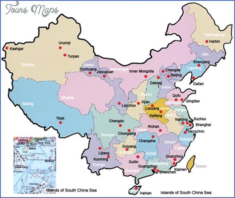 Quanzhou Map – Toursmaps, Quanzhou, China, Fuzhou, Harbin China