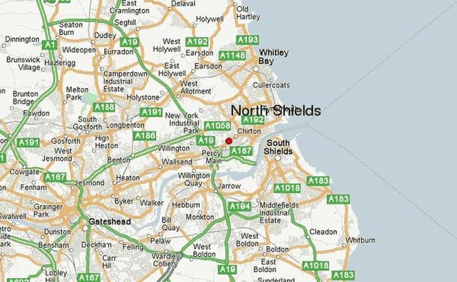 Royal Shield, United Kingdom Crest, Location Guide, North Shields, United Kingdom