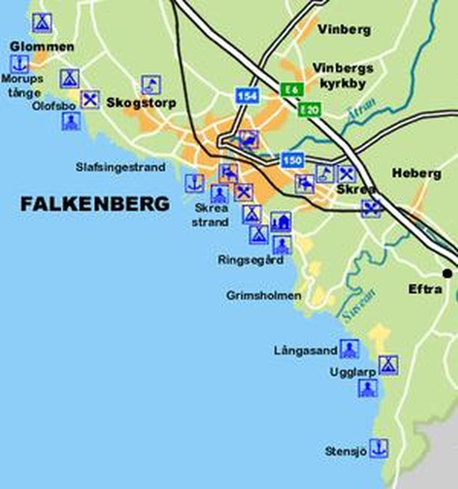 Sweden Major Landforms, Halmstad Sweden, Falkenberg, Falkenberg, Sweden