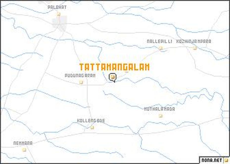 Tattamangalam (India) Map – Nona, Tāramangalam, India, India  World, India  Kids