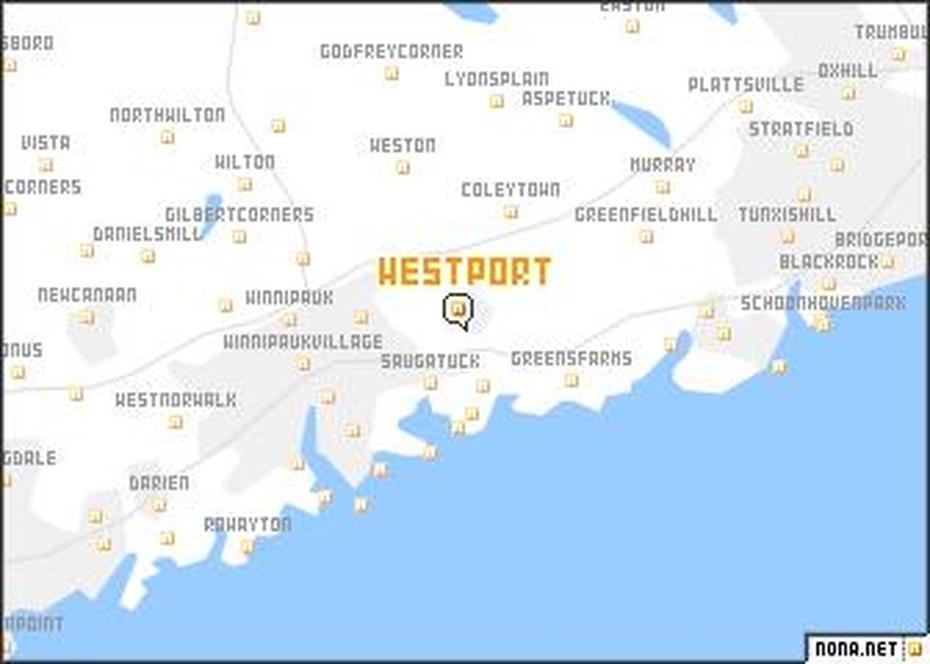 Westport (United States – Usa) Map – Nona, Westport, United States, Westport Ct, Westport Ny