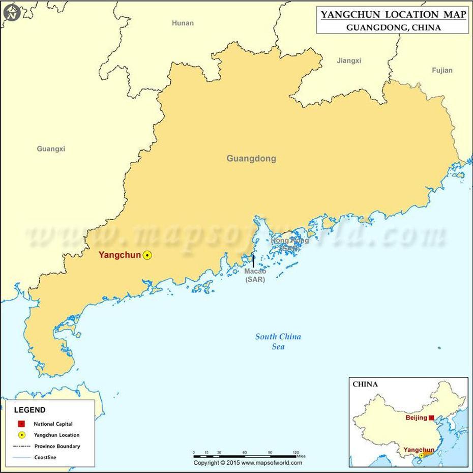 Where Is Yangchun Located, Location Of Yangchun In China Map, Yangchun, China, Xiamen, Luoyang China