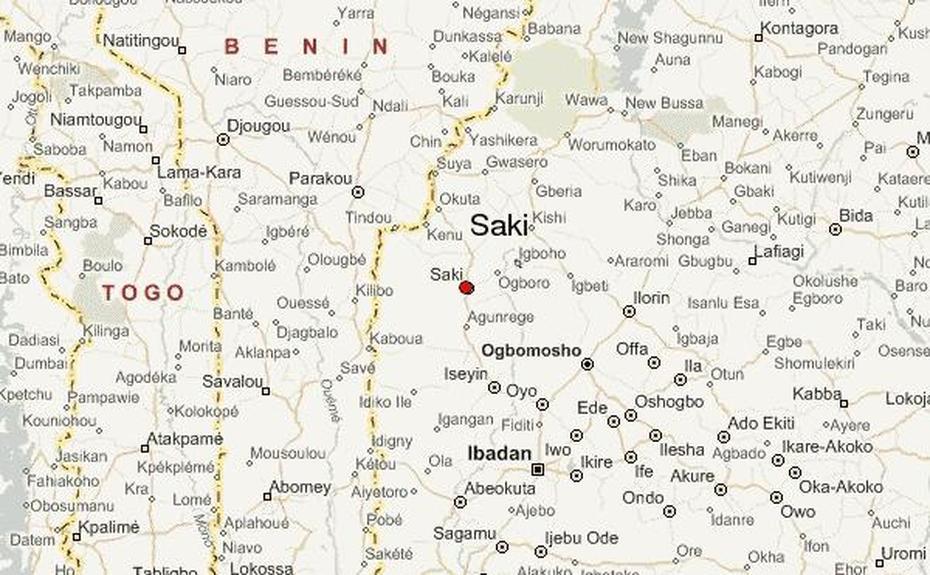 Abeokuta  City, Nigeria Road, Location Guide, Saki, Nigeria