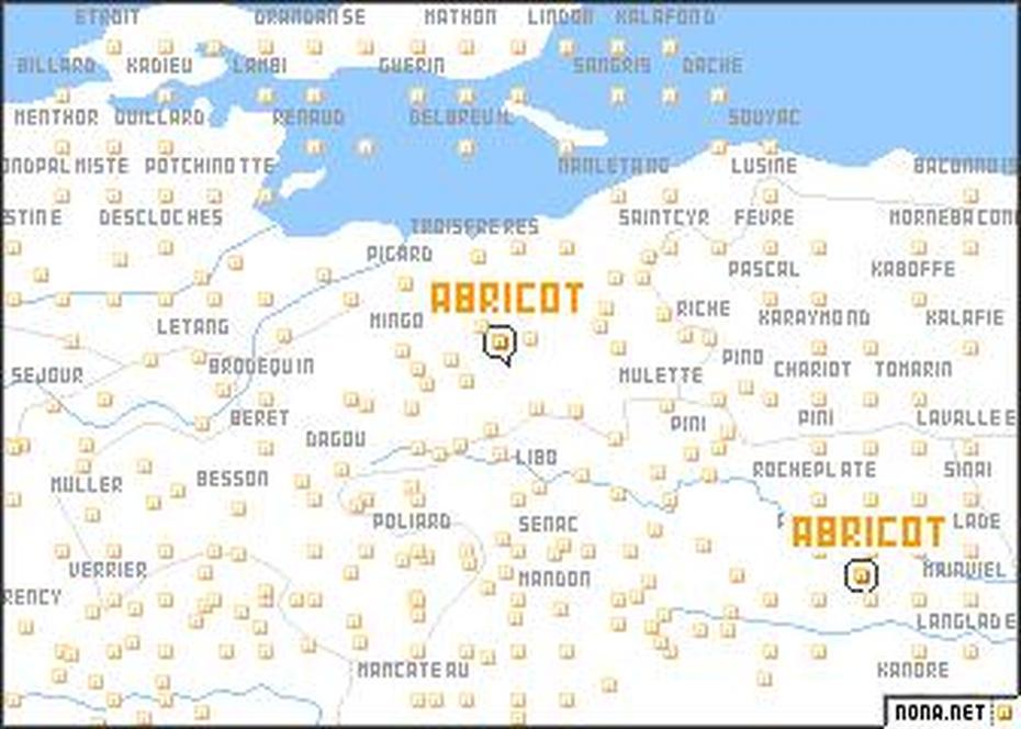 Abricot (Haiti) Map – Nona, Les Abricots, Haiti, Jeremie Haiti, Grand Anse Haiti