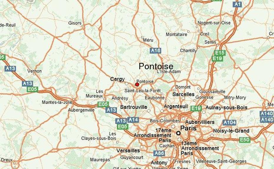 Auxerre France, Oise France, Pontoise Stadsgids, Pontoise, France