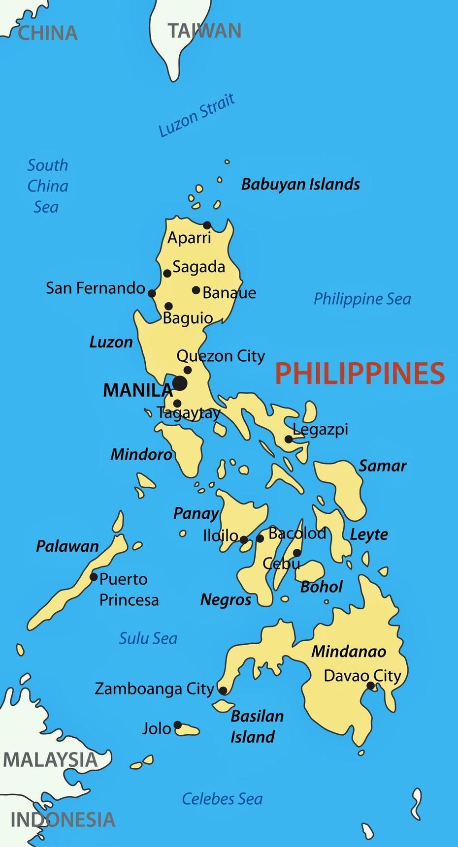 Cebu Island Philippines, Philippines  Outline, Virtual, Dimataling, Philippines