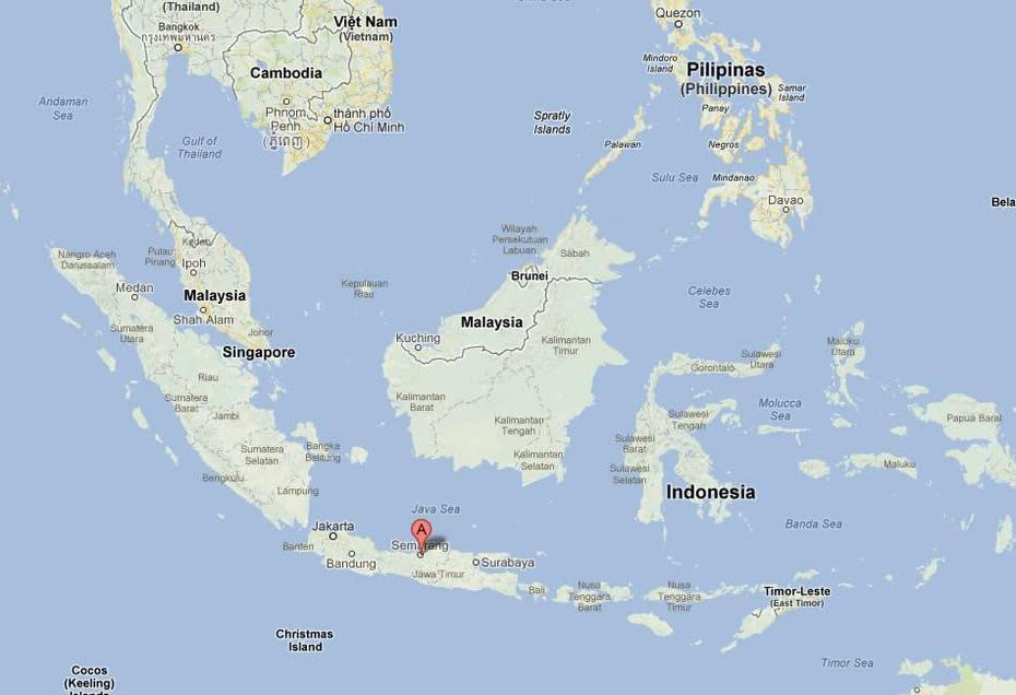 Central Java, Indonesia  Satellite, Indonesia, Semarang, Indonesia