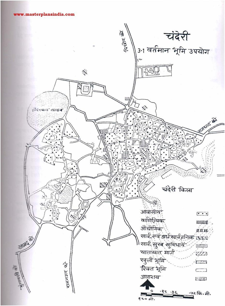 Chanderi Existing Land Use Map Pdf Download – Master Plans India, Chanderi, India, Jain  Statues, Modern  Sarees