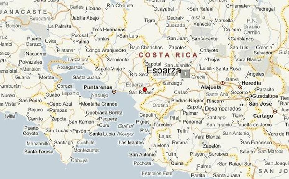 Esparza Location Guide, Esparza, Costa Rica, San Ramon Costa Rica, Tinamaste Costa Rica