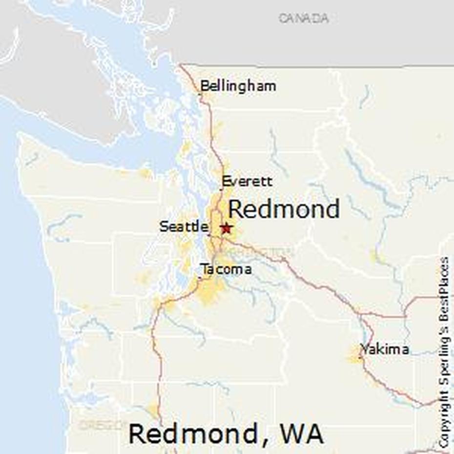 Map Of Redmond Washington | Draw A Topographic Map, Redmond, United States, Redmond Washington, Redmond Apartments