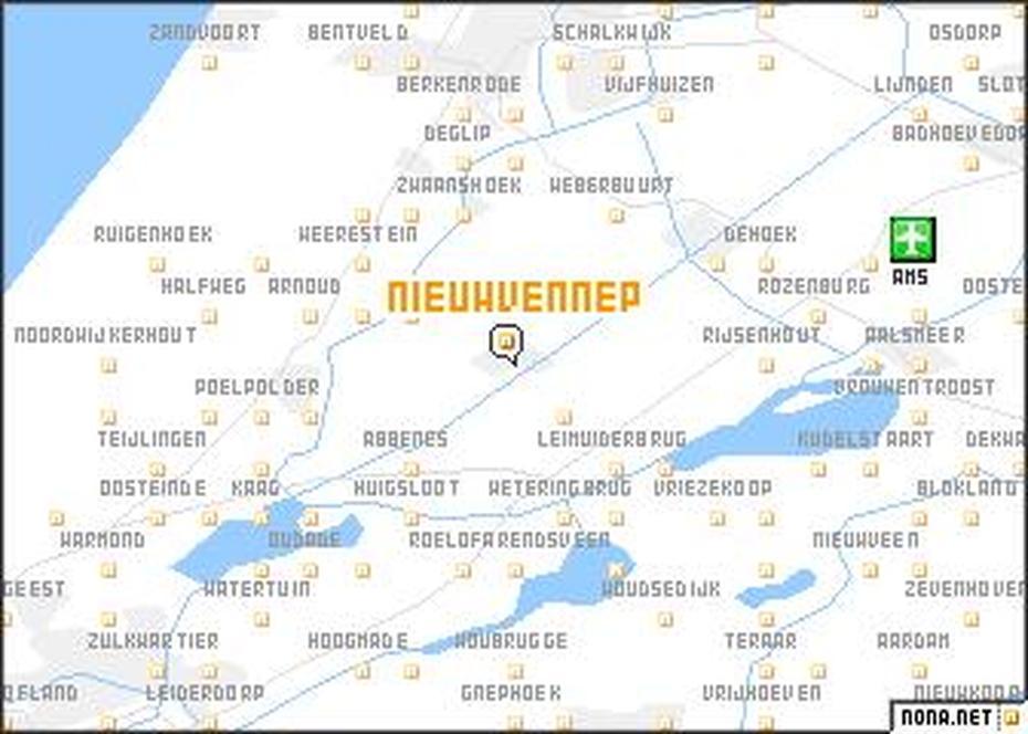 Nieuw-Vennep (Netherlands) Map – Nona, Nieuw-Vennep, Netherlands, Op Maat Nieuw-Vennep, Nieuw-Vennep Netherlands