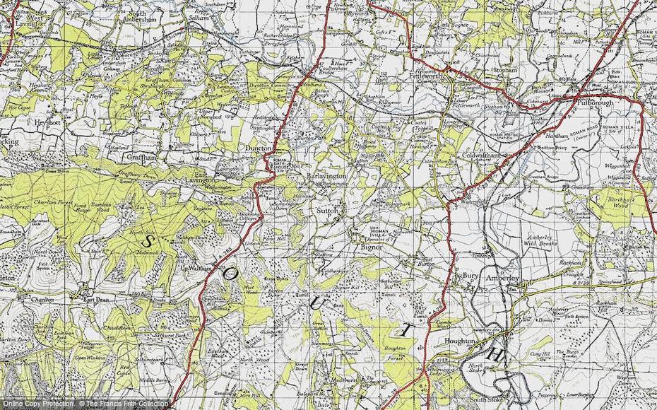 Old Maps Of Sutton, Sussex – Francis Frith, Sutton, United Kingdom, Aldbourne  Ww2, Swindon England