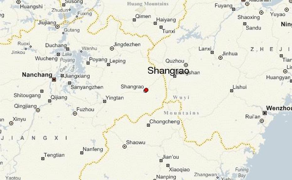 Shangrao Location Guide, Shangrao, China, Jiangxi China, Wuyuan China