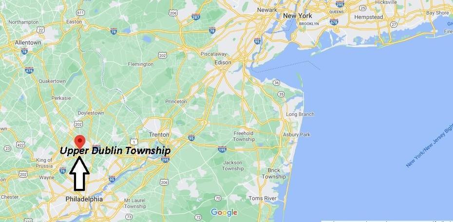 Where Is Upper Dublin Township Pennsylvania? What County Is Upper …, Upper Dublin, United States, Upper Manhattan, Texas United States