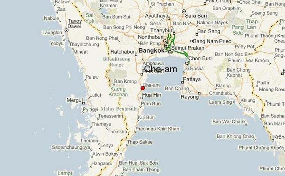 Cha-Am Stadsgids, Cha-Am, Thailand, Cha-Am Beach, Hua Hin
