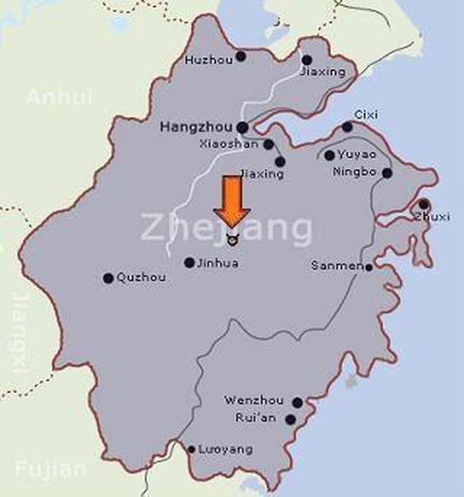 Con El Corazon En China: Dongyang City Swi (Zhejiang), Dongyang, China, Russia China, Guilin China  Location