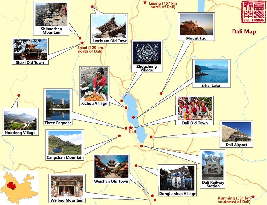 Dali Au Yunnan Chine – Infos Voyage – Ciel Yunnan, Dali, China, Dali Yunnan China, Dali City