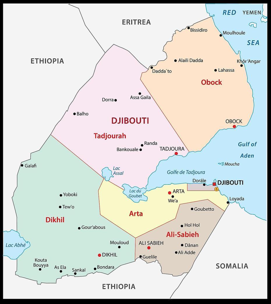 Djibouti Maps & Facts – World Atlas, Djibouti, Djibouti, Djibouti City, Djibouti On Africa