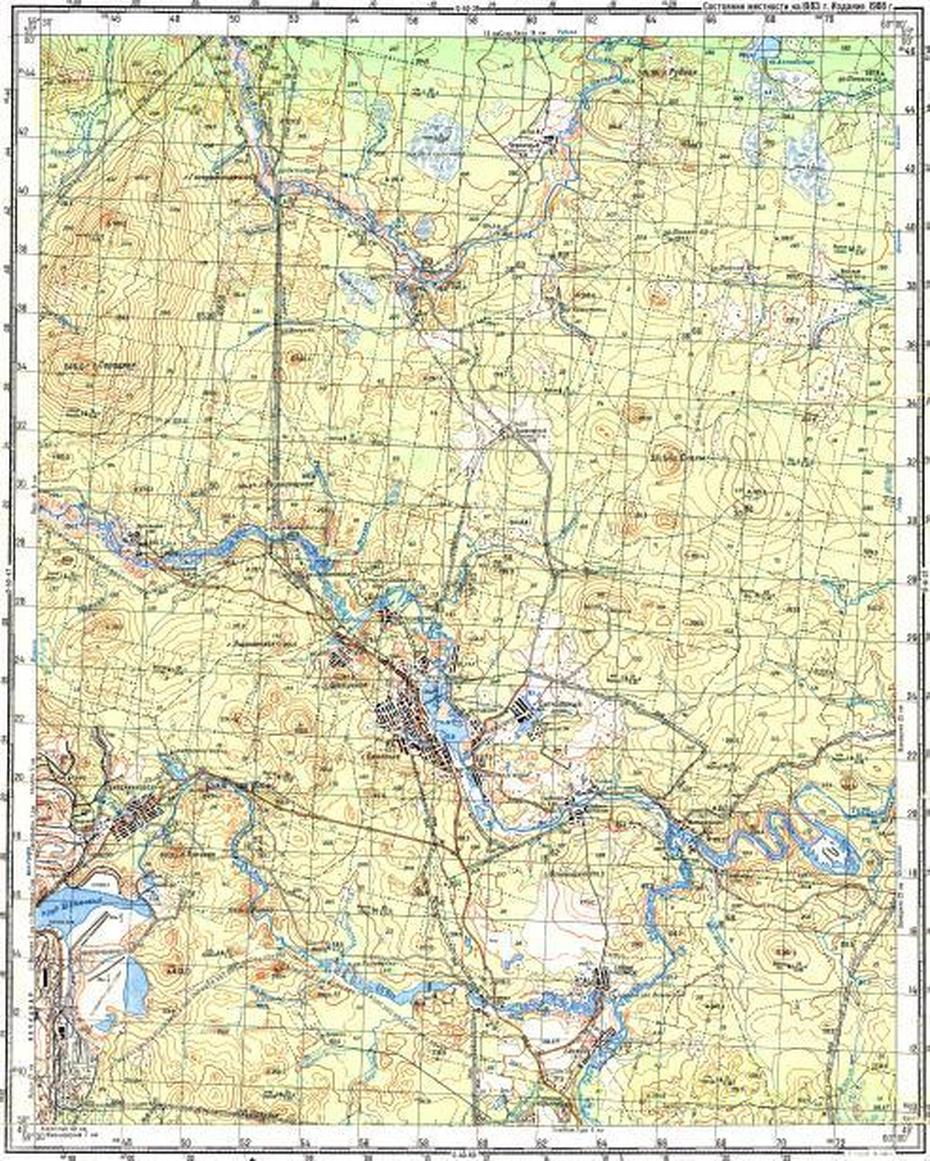 Download Topographic Map In Area Of Kachkanar, Is – Mapstor, Kachkanar, Russia, Russia  With Countries, Western Russia