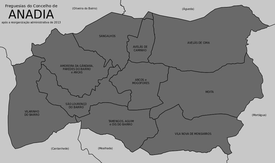 Freguesias Do Concelho De Anadia | Portugal, Concelhos, Vilas, Anadia, Portugal, Bairrada Portugal, Cidade De Portugal