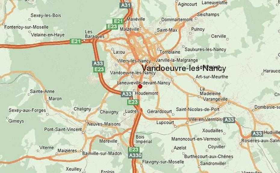 Guide Urbain De Vandoeuvre-Les-Nancy, Vandœuvre-Lès-Nancy, France, Digne France, Ville De France