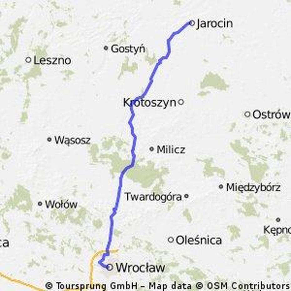 Jarocin, Poland, Cycling Routes, Jarocin, Poland