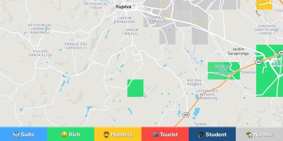 Jundiai Neighborhood Map, Jundiaí, Brazil, Brazil  With States, Brasília On