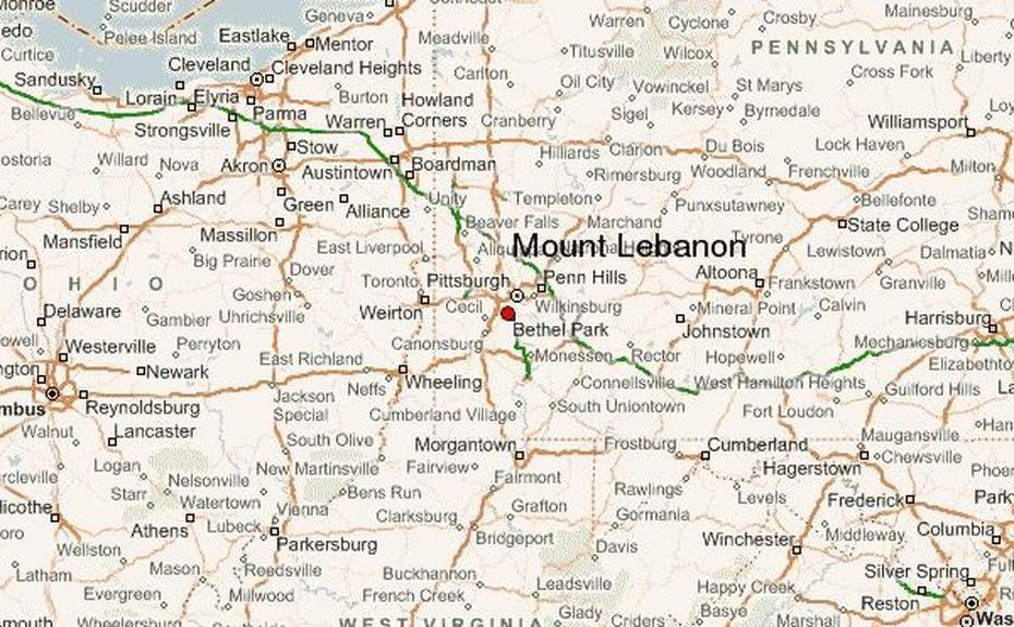 Lebanon Physical, Lebanon Cities, Guide, Mount Lebanon, United States