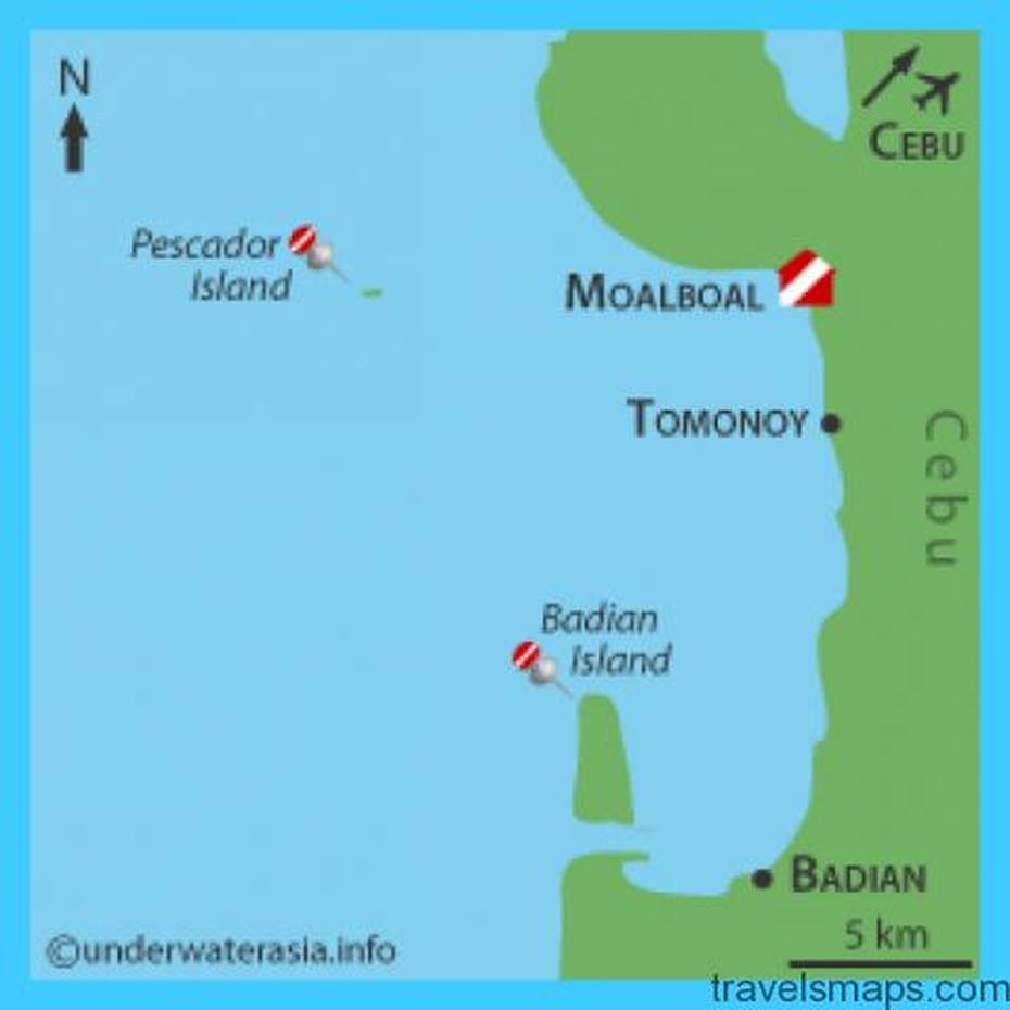 Map Of Moalboal – Travelsmaps, Moalboal, Philippines, Roxas Oriental  Mindoro, Puerto Galera Mindoro Philippines