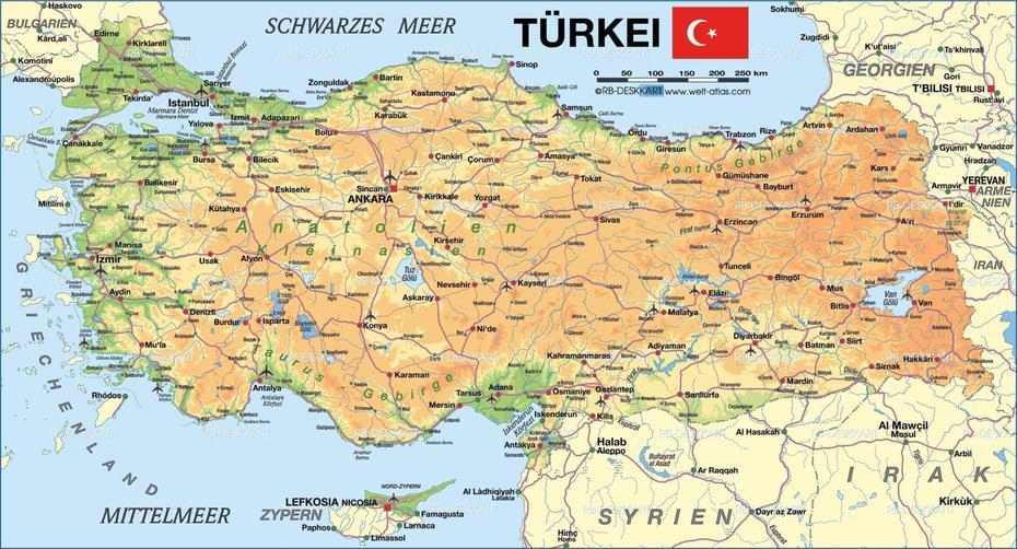 Map Of Turkey – Mapsof, Yahyalı, Turkey, Turkey  With Cities, Visit Turkey