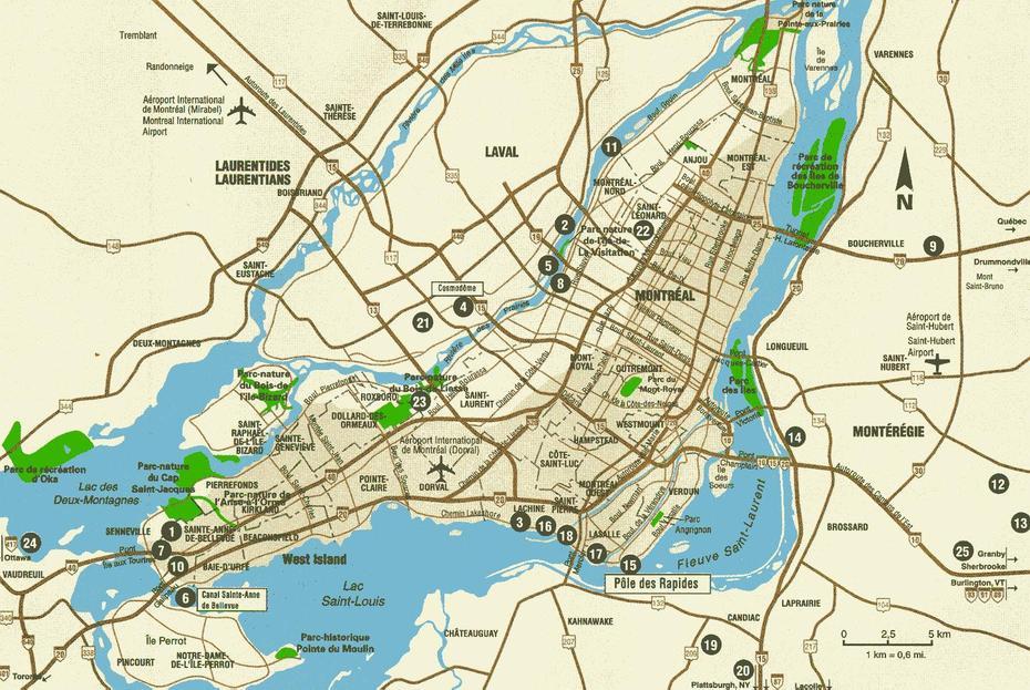 Montreal. Map Tourist Attractions – Toursmaps, Montréal, Canada, Montreal  Nord, Carte De  Montreal