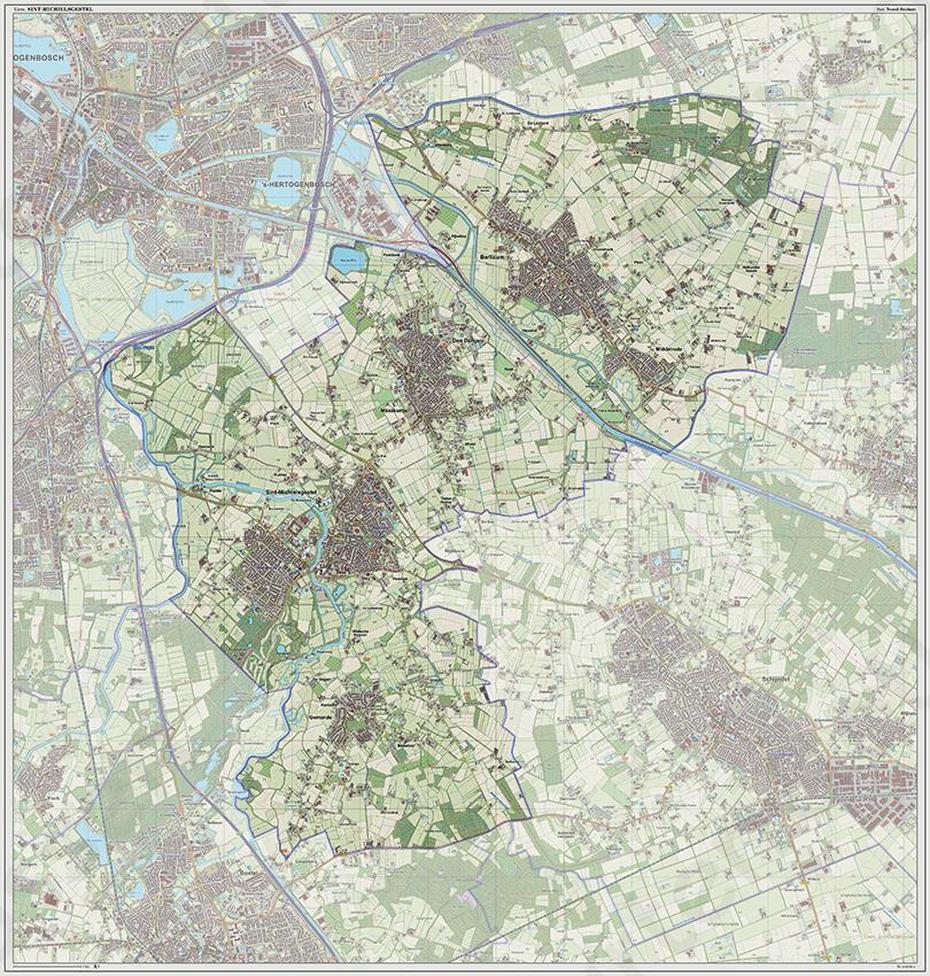 Sint Michielsgestel | Kaarten En Atlassen.Nl, Sint-Michielsgestel, Netherlands, Kermis Sint-Michielsgestel, Beekvliet Sint-Michielsgestel