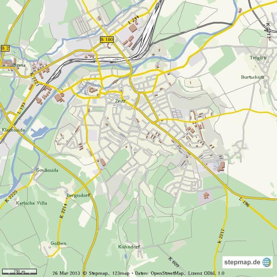 Stepmap – Die Stadt Zeitz – Landkarte Fur Welt, Zeitz, Germany, Saxony-Anhalt Germany, Zwickau Germany