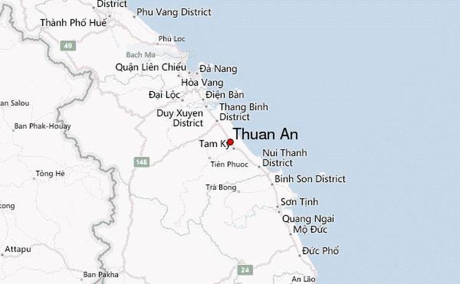 Tien  Đo, Cau My Thuan  2, Quang Nam, Thuận Tiến, Vietnam