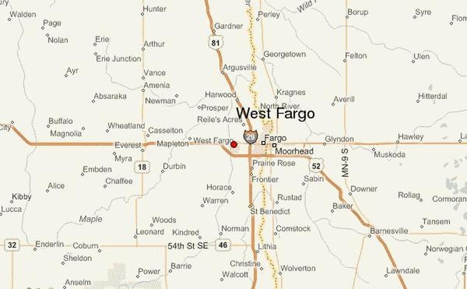 West Fargo Location Guide, West Fargo, United States, Regions Of United States, Western Us States
