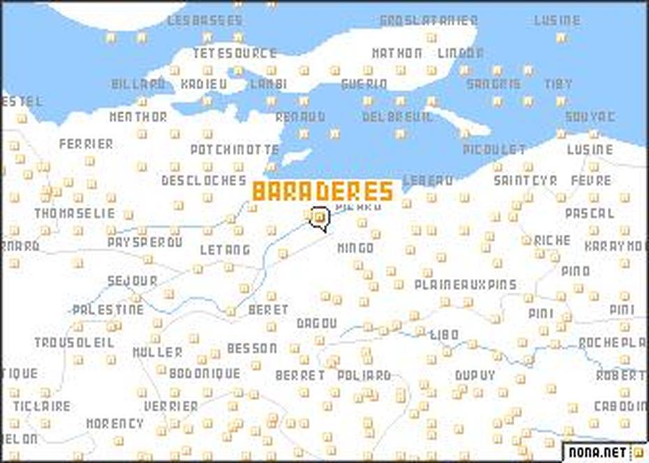 Baraderes (Haiti) Map – Nona, Baradères, Haiti, Belladere Haiti, Grand Anse Haiti