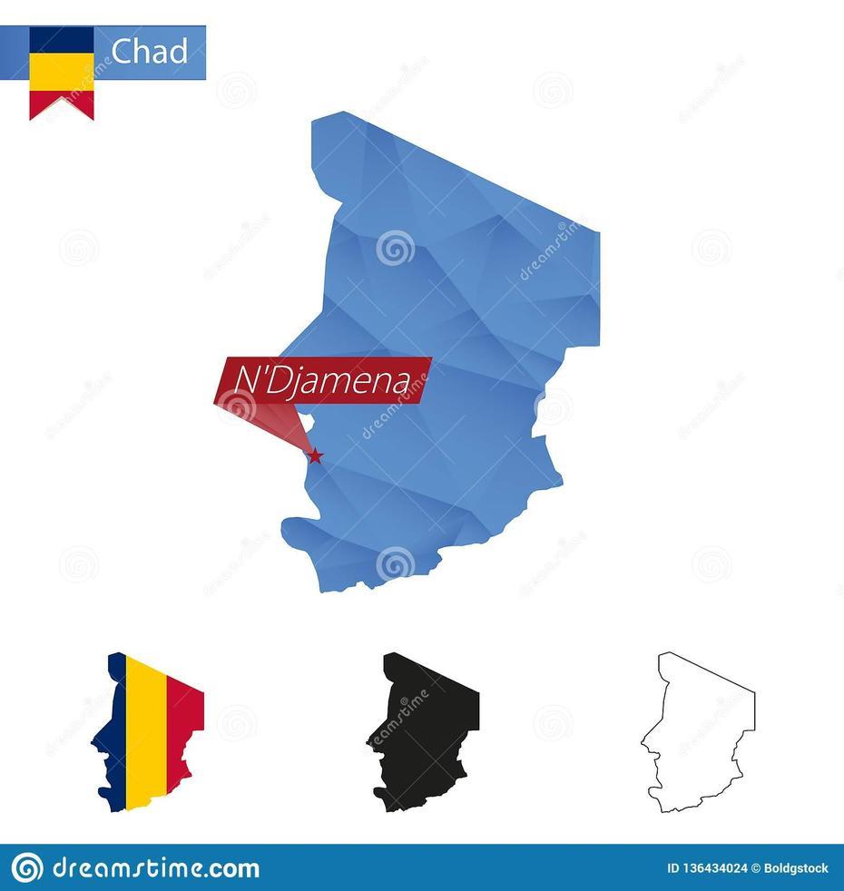 Blank  Of Chad, Chad On World, Djamena, N’Djamena, Chad