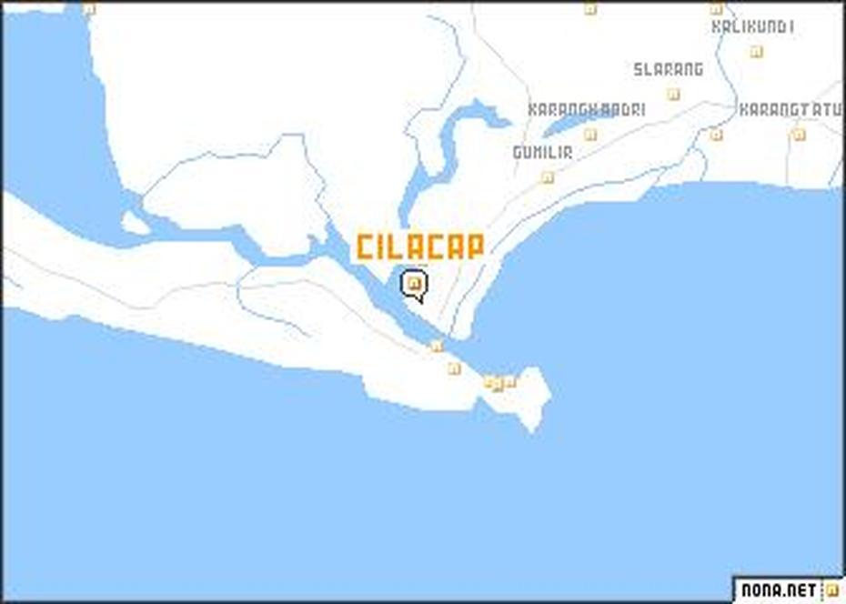 Cilacap (Indonesia) Map – Nona, Cilacap, Indonesia, Pantai Cilacap, Cilacap Refinery