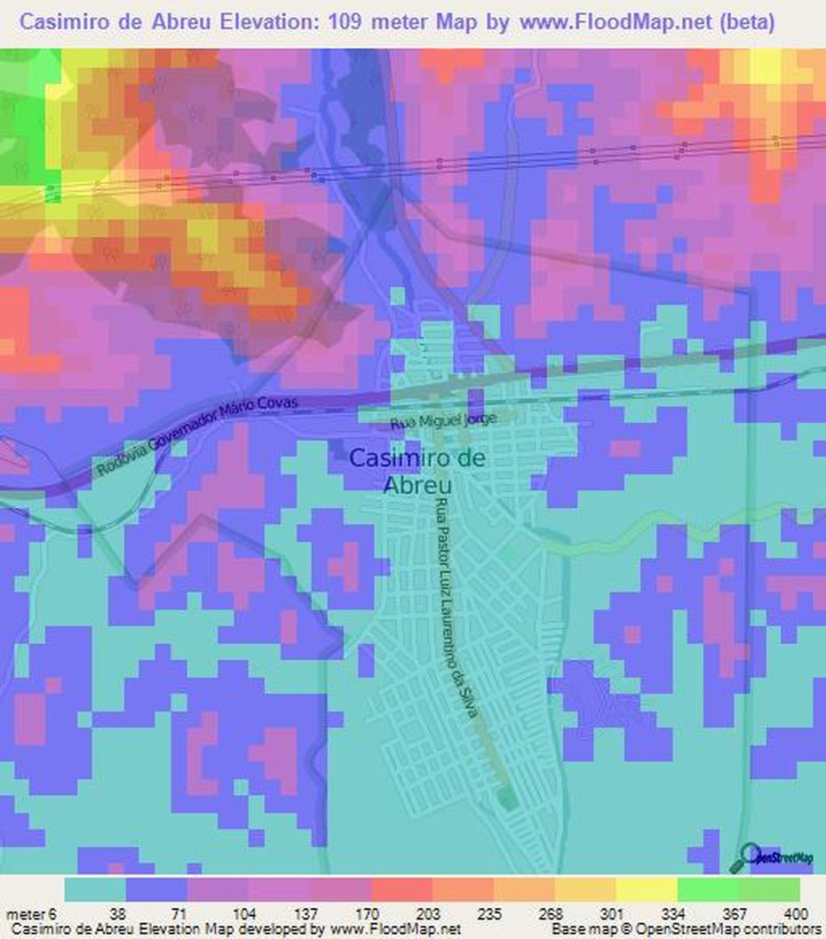 Elevation Of Casimiro De Abreu,Brazil Elevation Map, Topography, Contour, Casimiro De Abreu, Brazil, Oswald De Abreu, Livro De Lisuarte De Abreu